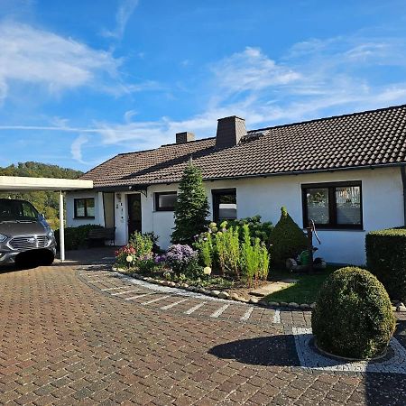 Ferienwohnung Talblick Ahnatal Ngoại thất bức ảnh